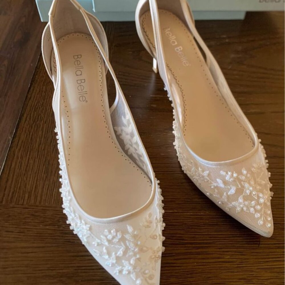Bella Belle Esther Bridal Shoes (Size 8.5)